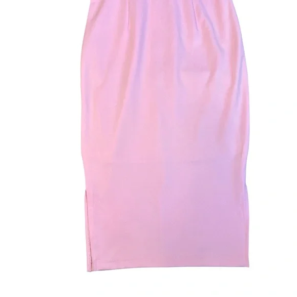 NWT Hello Molly Pink Mermaid Muse Strapless Midi Dress Size 4 *Sold Out Online - Picture 5 of 13